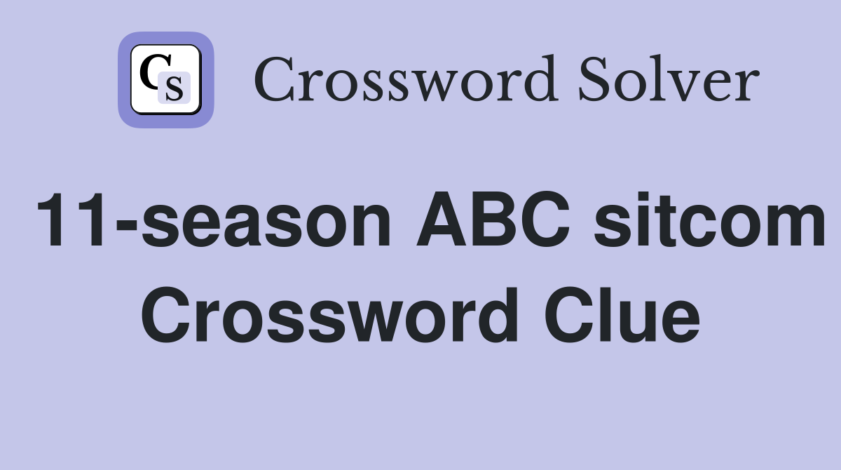 11season ABC Crossword Clue Answers Crossword Solver